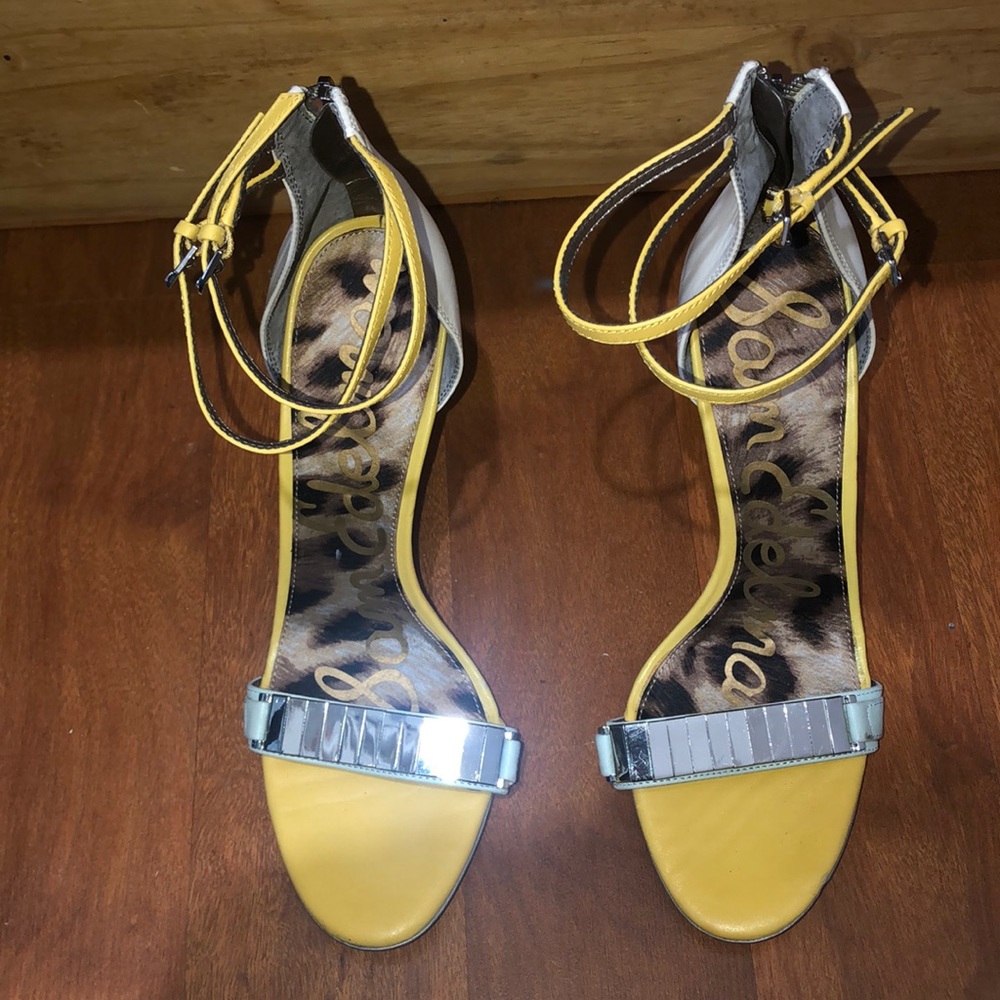 Sam edelman open toe heels